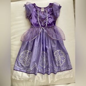 NOT AVAILABLE Princess Sofia costume size 3t-5t medium